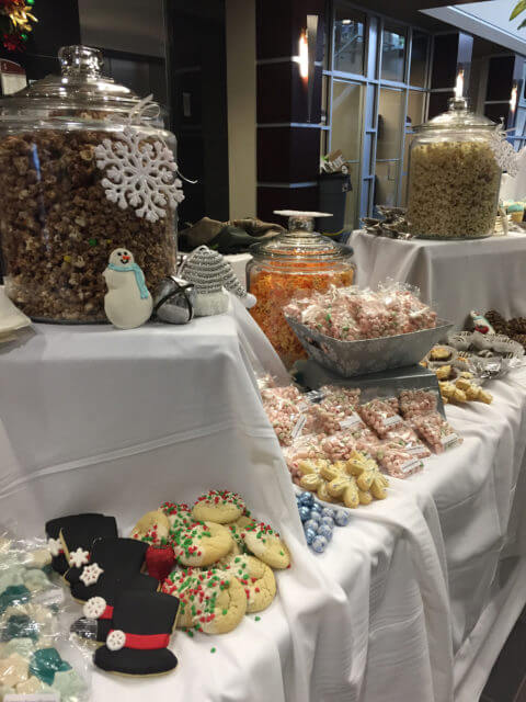 Custom Event Desserts from Cyprowski Candy Company. Gift baskets, custom gifts, favors, and dessert tables.