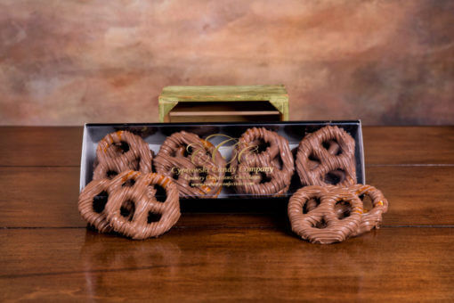 Chocolate Covered Pretzels from Cyprowski Candy Company
